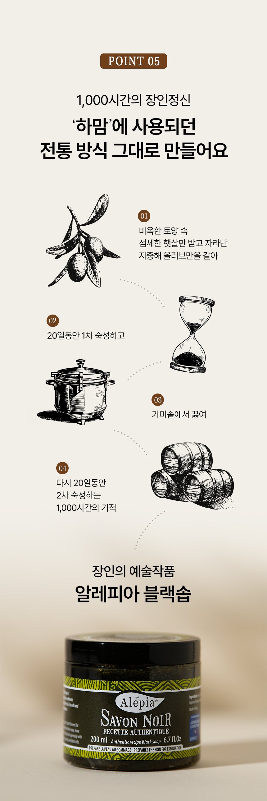 귀족때비누 3개